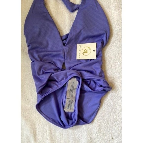 Cyn Luca Women's Standard One Piece Swimsuit - Picture 3 of 5